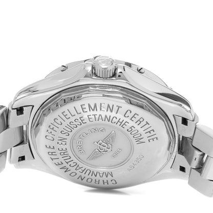 Breitling Stainless Steel 38mm Colt Chronometre Automatic Watch Black A64350 4 of 4