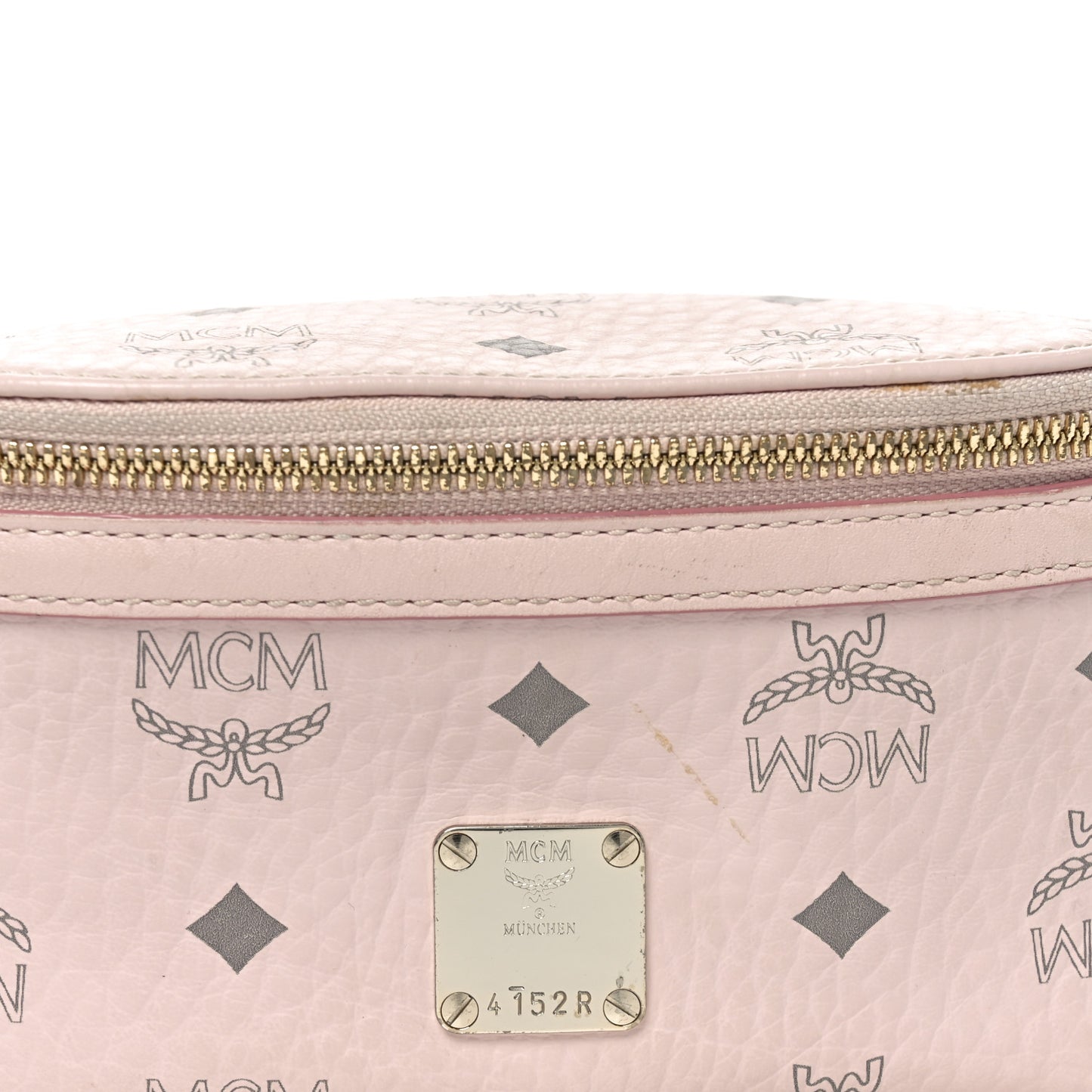 Visetos Small Fusten Belt Bag Powder Pink