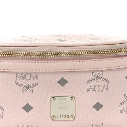 MCM Visetos Small Fusten Belt Bag Powder Pink 6 of 8