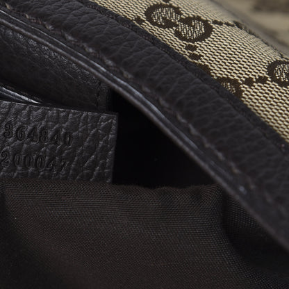 Gucci Monogram Dollar Calfskin Large Sukey Tote Beige Ebony Testa di Moro 6 of 13