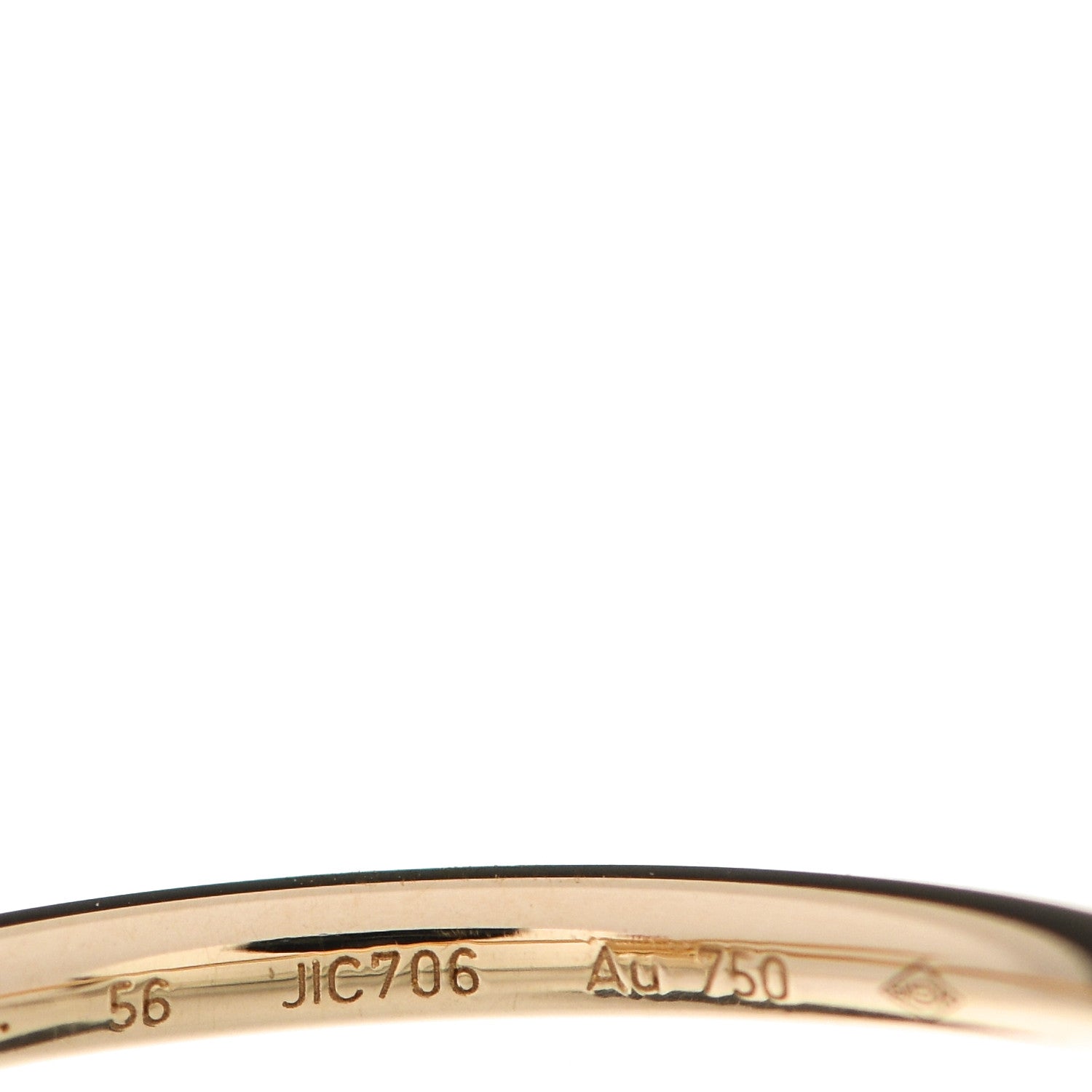 Cartier 18K Yellow Gold Small Juste Un Clou Ring 56 7.5 5 of 5