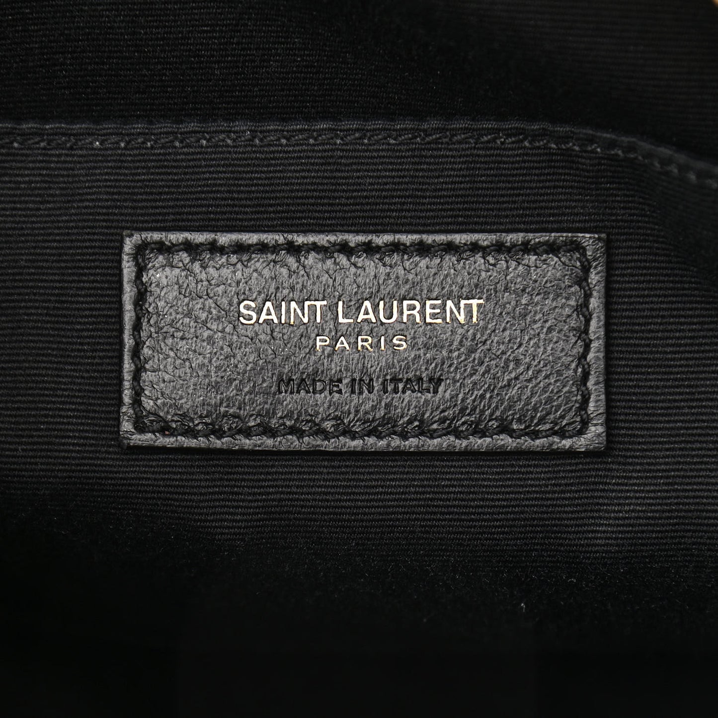 Calfskin Matelasse Monogram Lou Camera Bag Navy