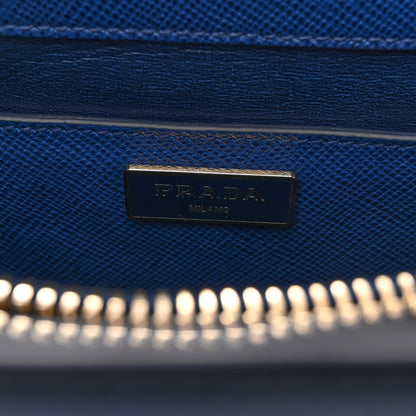 Prada Saffiano Cuir Open Promenade Tote Bluette 6 of 11