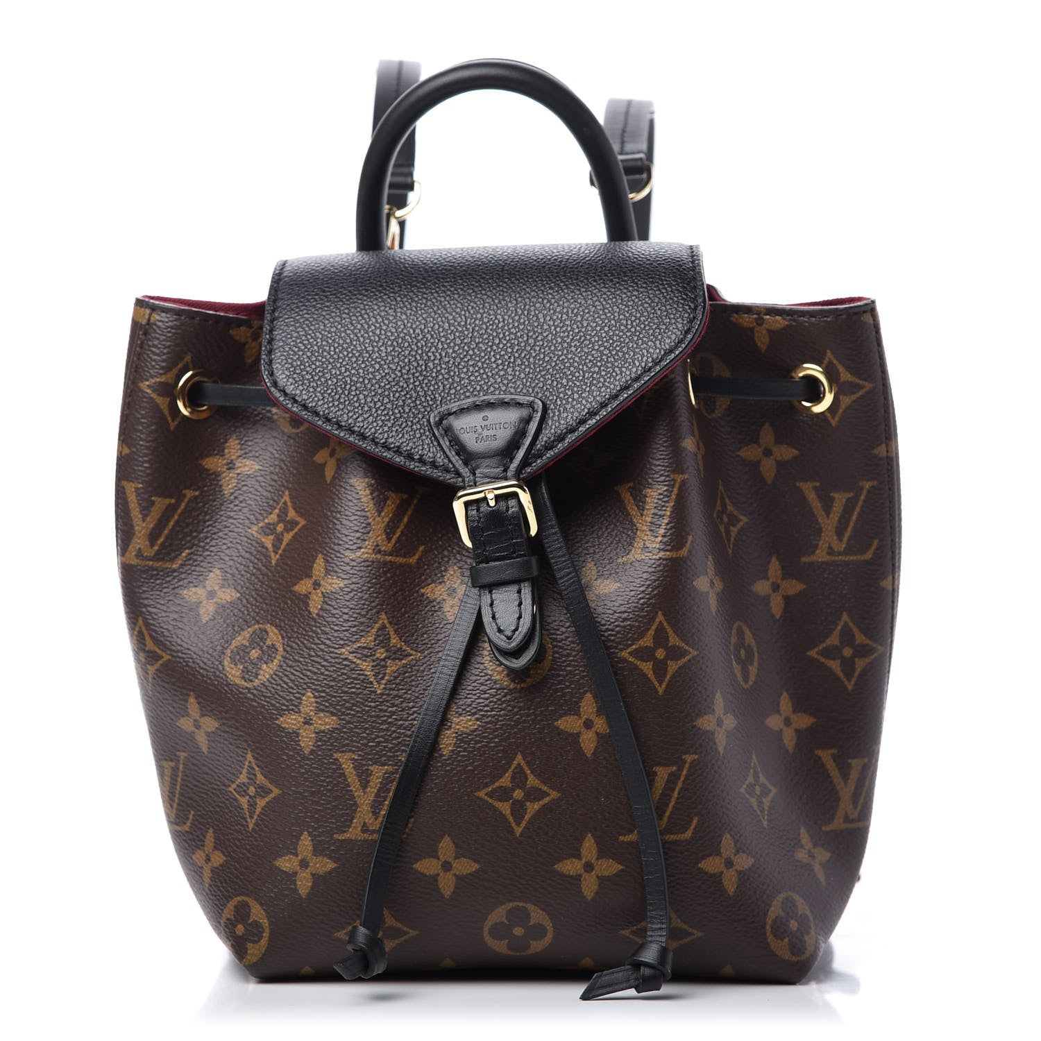 Louis Vuitton Monogram BB Montsouris NM Backpack Black 1 of 10