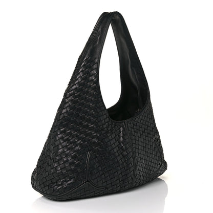 Bottega Veneta Nappa Intrecciato Ball Hobo Black 2 of 8