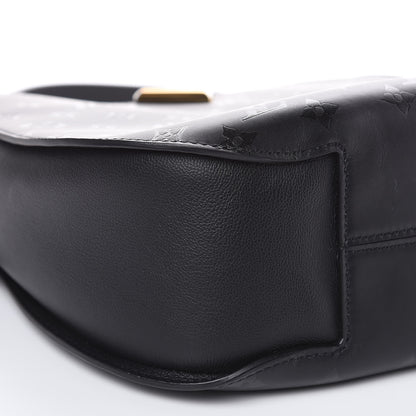 Louis Vuitton Cuir Plume Very Hobo Black 7 of 10