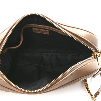 Burberry Lambskin Quilted Mini Lola Camera Bag Beige 5 of 10