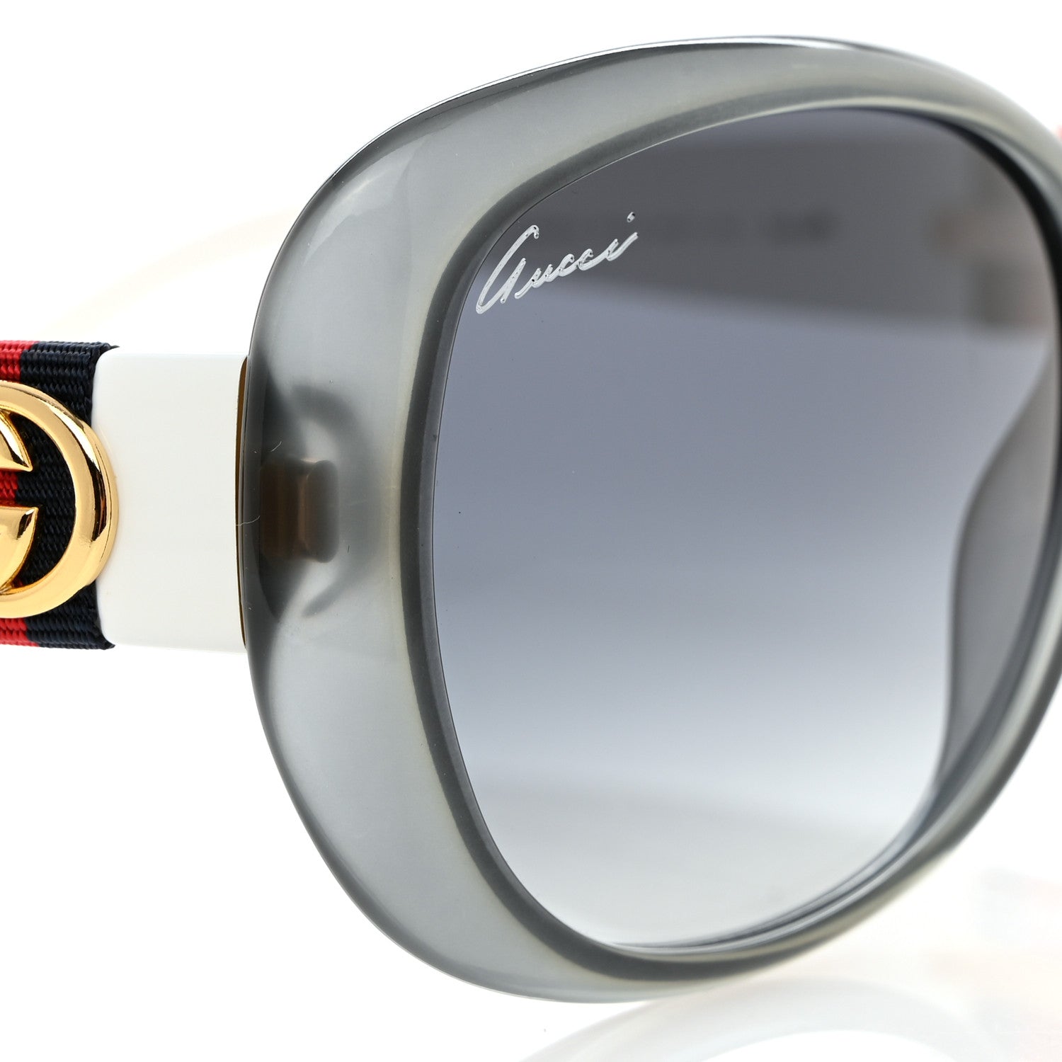 Gucci Acetate GG Web Sunglasses GG 3644/S Blue White 7 of 8