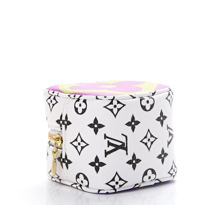 Louis Vuitton Monogram Giant Cube Coin Purse Pink 3 of 7