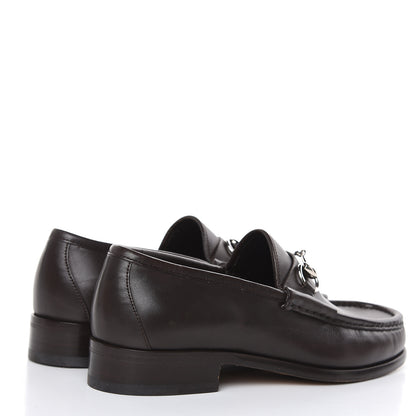 Gucci Calfskin Mens 1953 Horsebit Loafers 6 Marrone 4 of 13