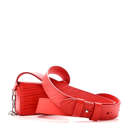 Louis Vuitton Epi Micro Steamer Crossbody Red 3 of 10