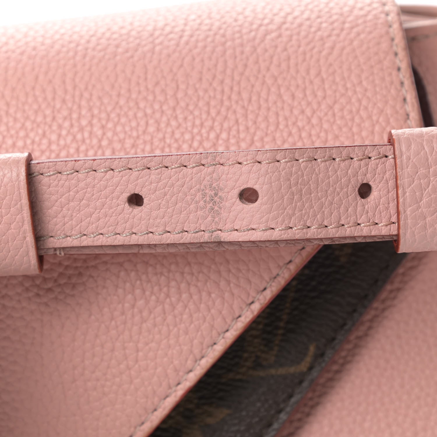 Louis Vuitton Grained Calfskin Monogram Double V Rose Poudre 13 of 13