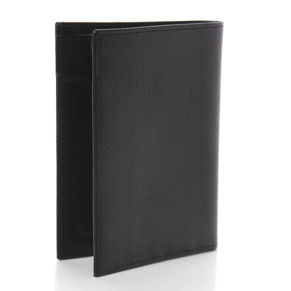 Prada Saffiano Bi-Fold Wallet Black 2 of 6