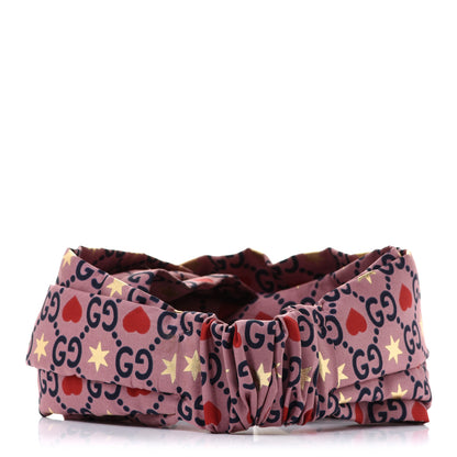 Gucci Silk GG Big Dimba Headband Pink 4 of 8