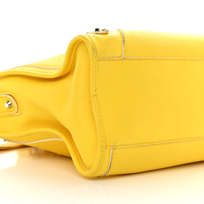 Balenciaga Vibrato Calfskin Classic Silver Hardware City Jaune Soleil 9 of 19