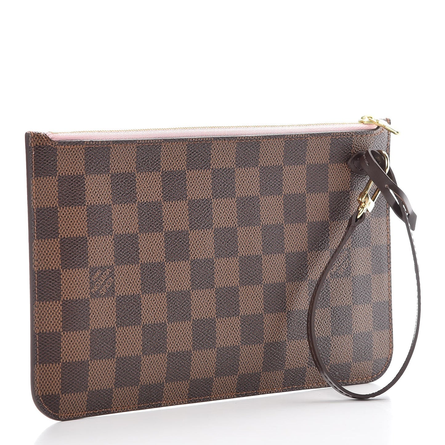 Damier Ebene Neverfull MM GM Pochette Rose Ballerine