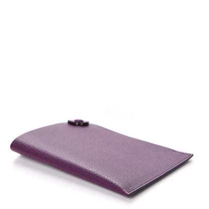 Hermes Chamkila Tarmac PM Passport Holder Anemone 4 of 6