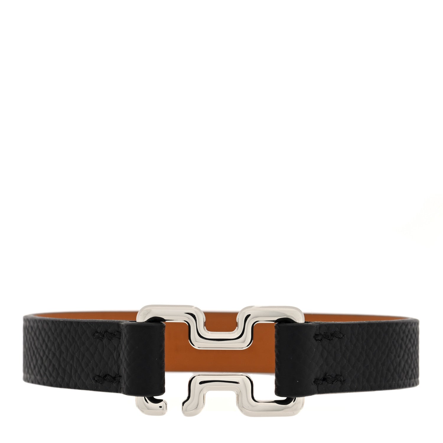 Hermes Epsom Tonight Bracelet T6 Black 1 of 4
