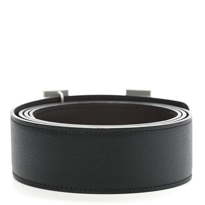 Hermes Epsom 42mm Constance H Belt 105 Black Havane 2 of 6