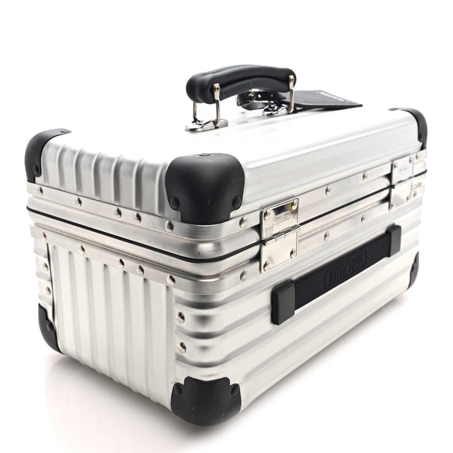 Aluminum F13 Collection Beauty Case Silver