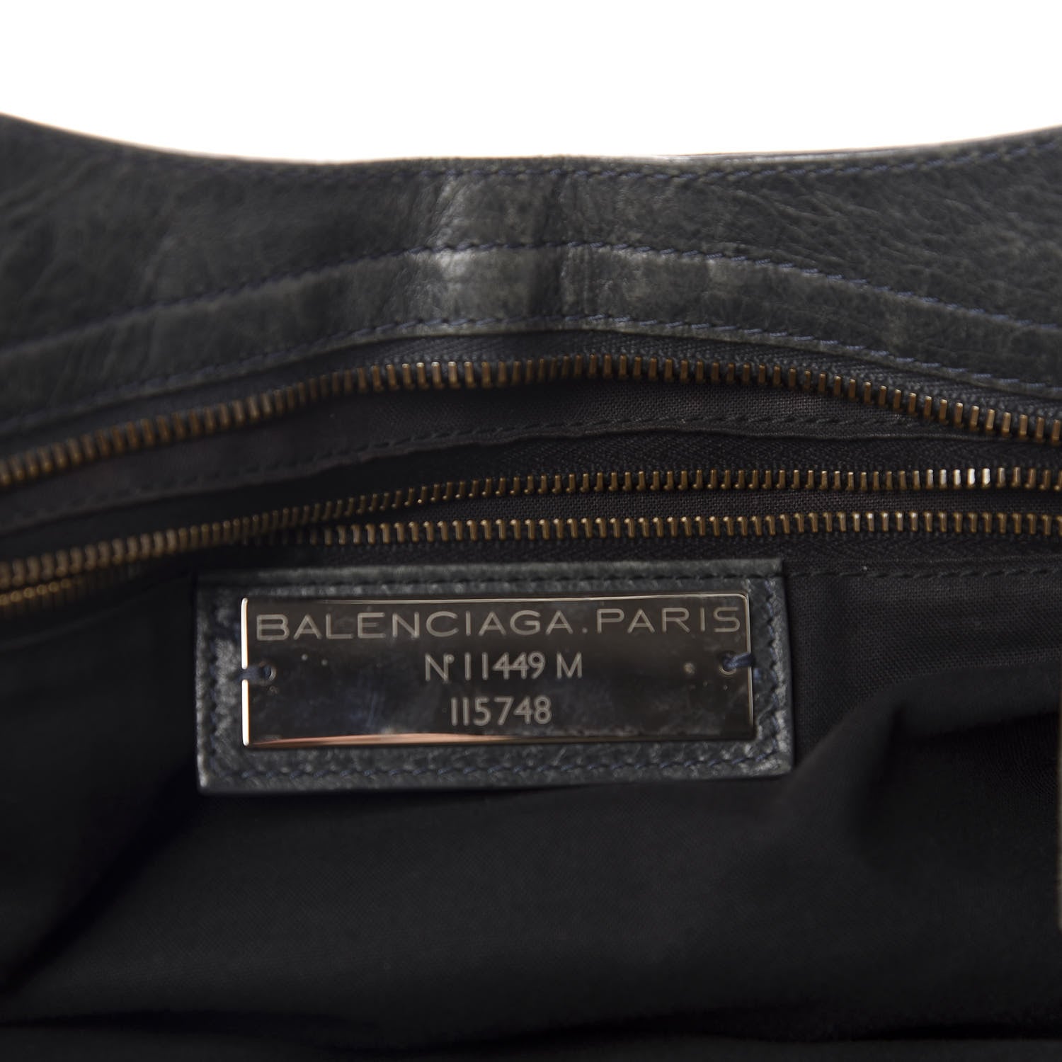 Balenciaga Agneau Classic Hardware City Anthracite 9 of 11