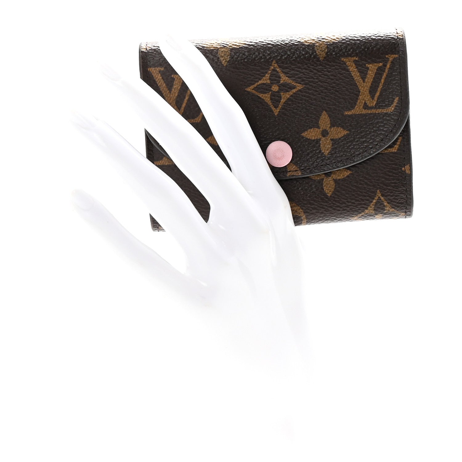 Louis Vuitton Monogram Rosalie Coin Purse Rose Ballerine 2 of 7