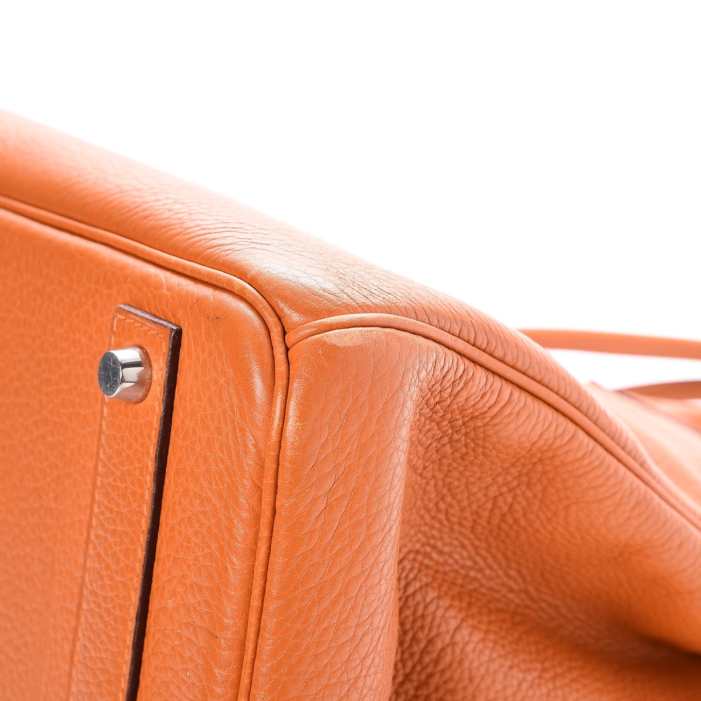 Taurillon Clemence Birkin 40 Orange