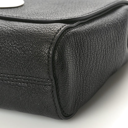 Mulberry Glossy Goatskin Small Lily Flap Black 9 of 9