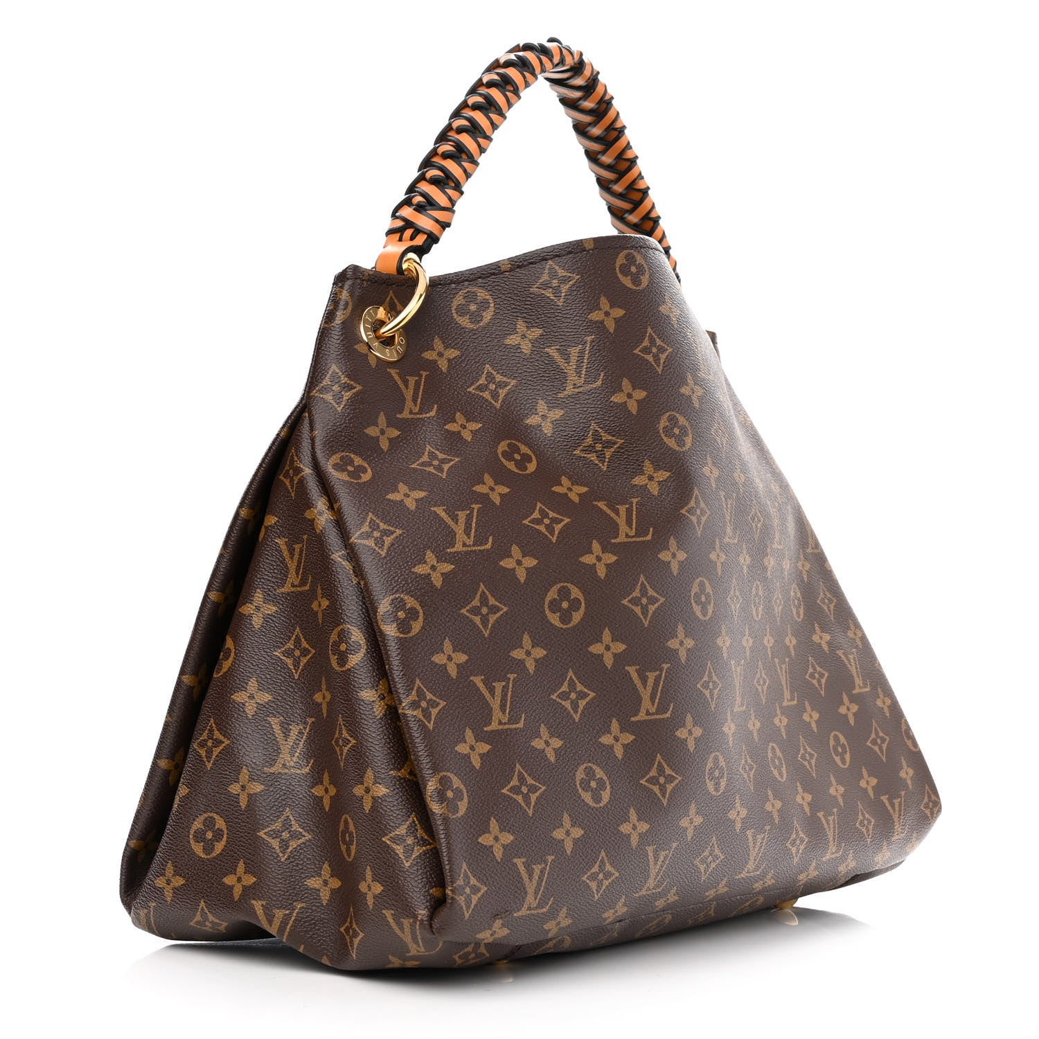 Louis Vuitton Monogram Braided Artsy MM Safran Imperial 1187912