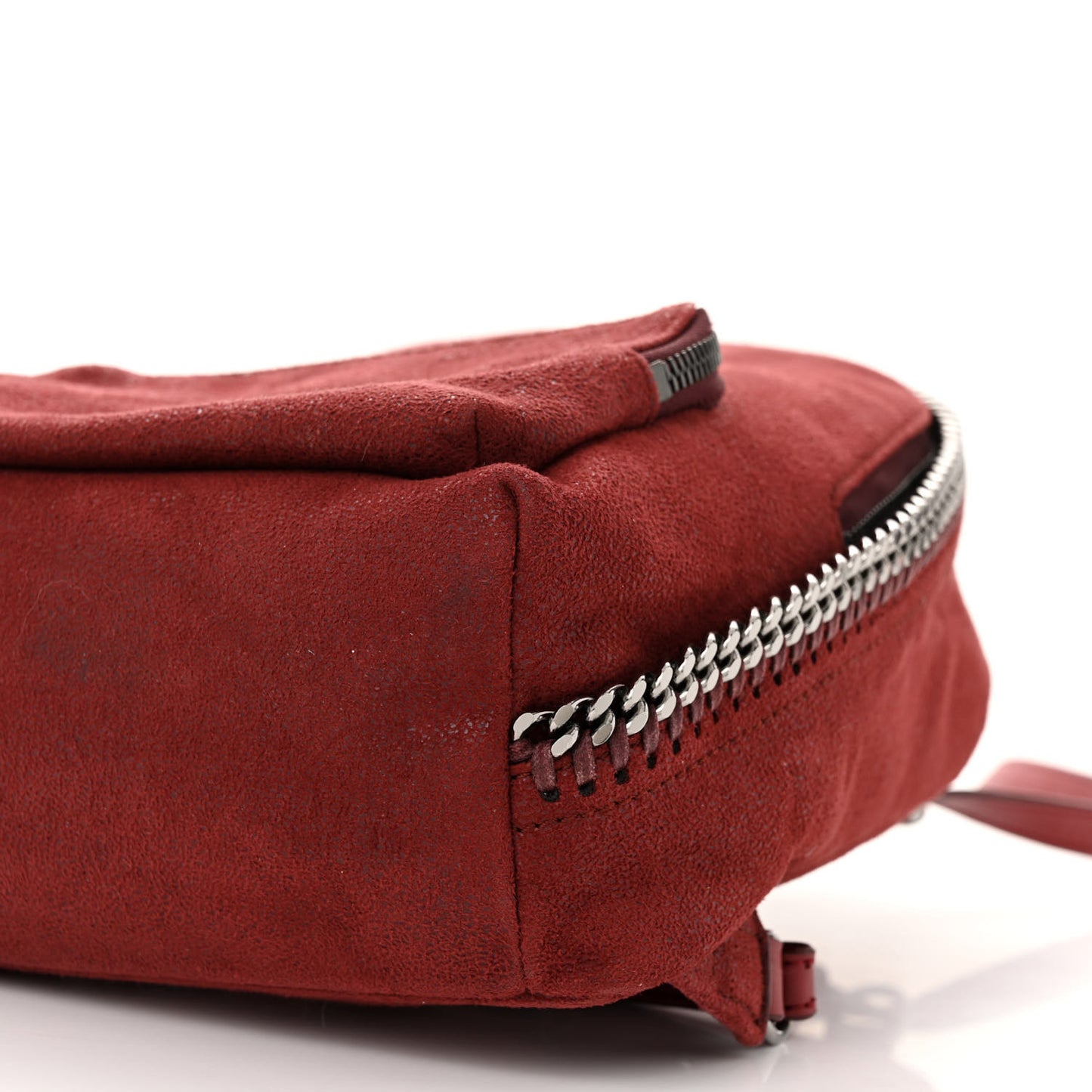 Shaggy Deer Mini Falabella Backpack Ruby