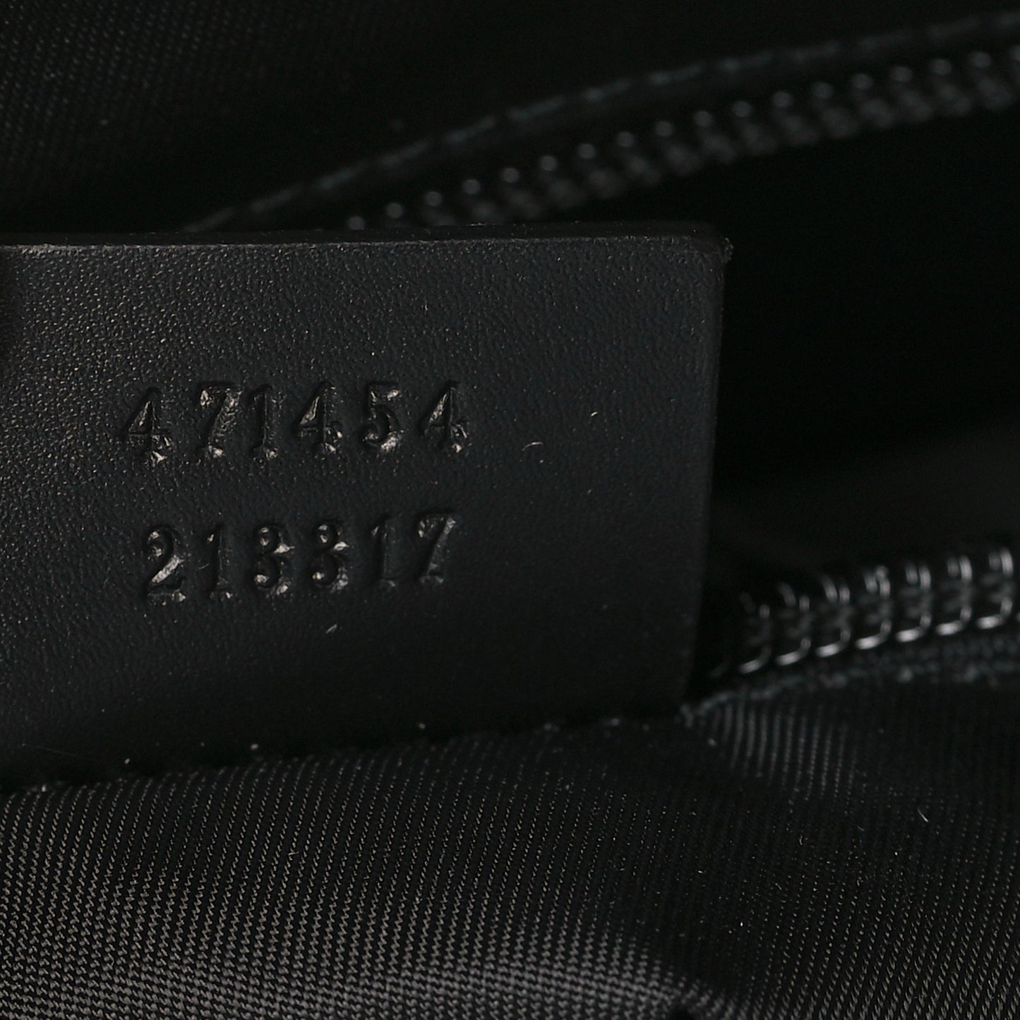 GG Supreme Monogram Web Messenger Bag Black