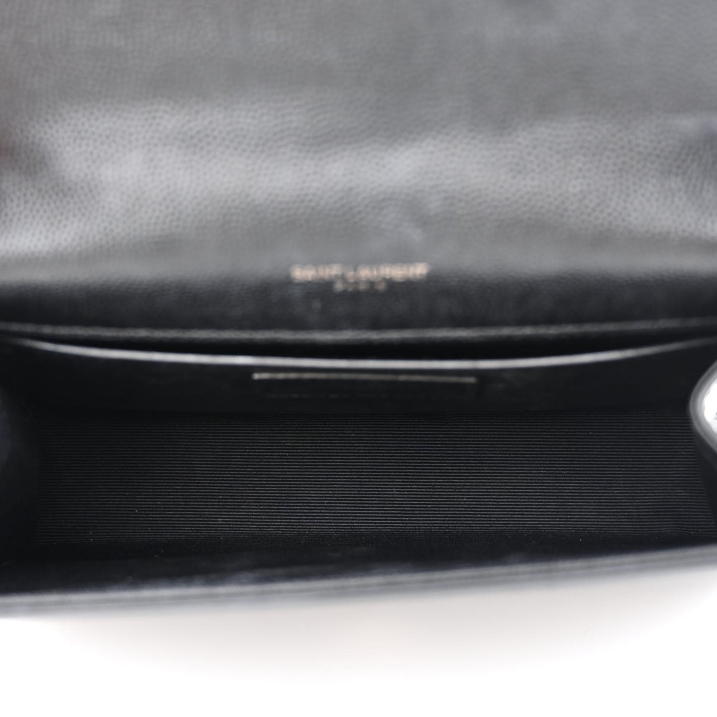 Grain De Poudre Small Monogram Monochrome Kate Satchel Black