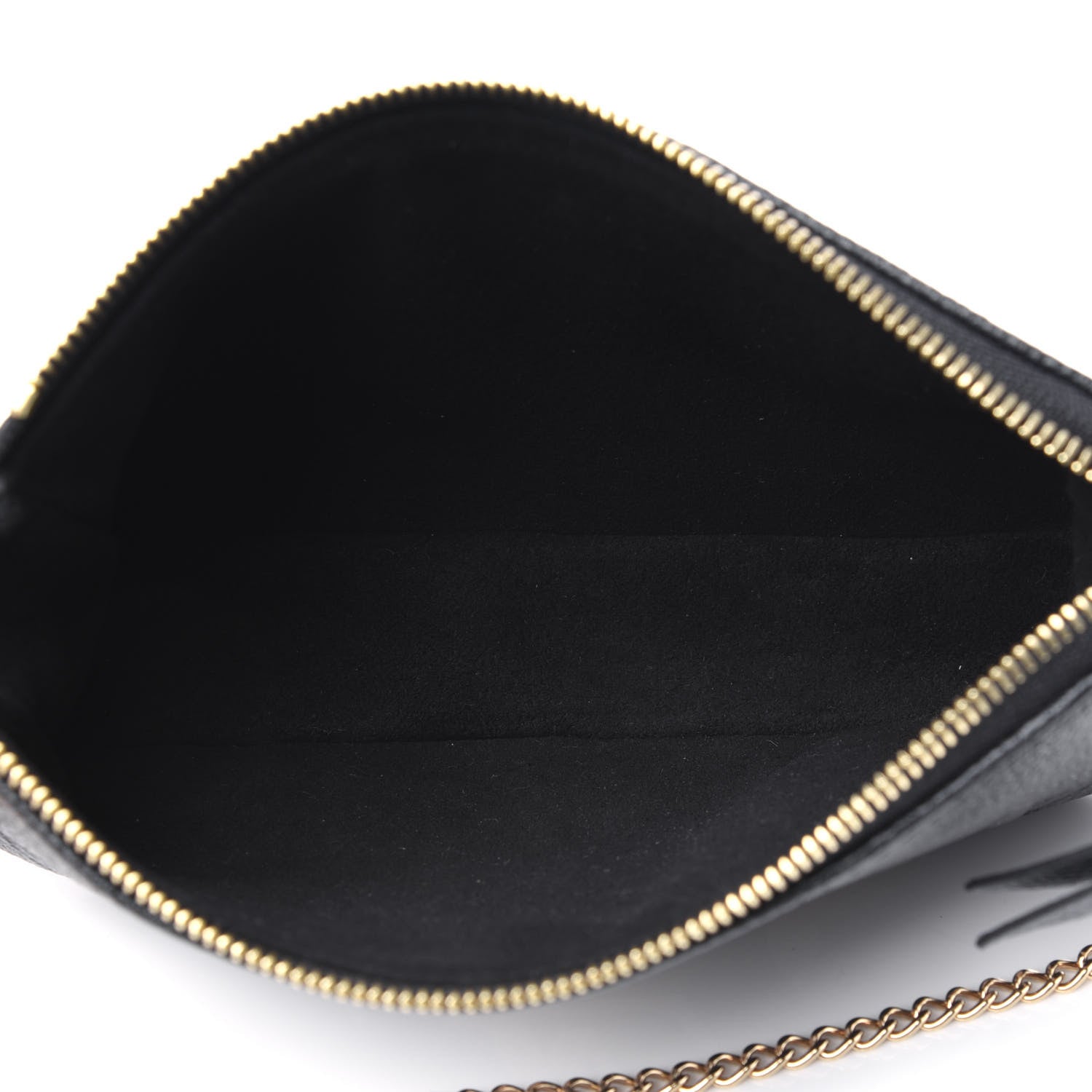 Louis Vuitton Empreinte Monogram Giant Mini Pochette Accessories Black 5 of 9