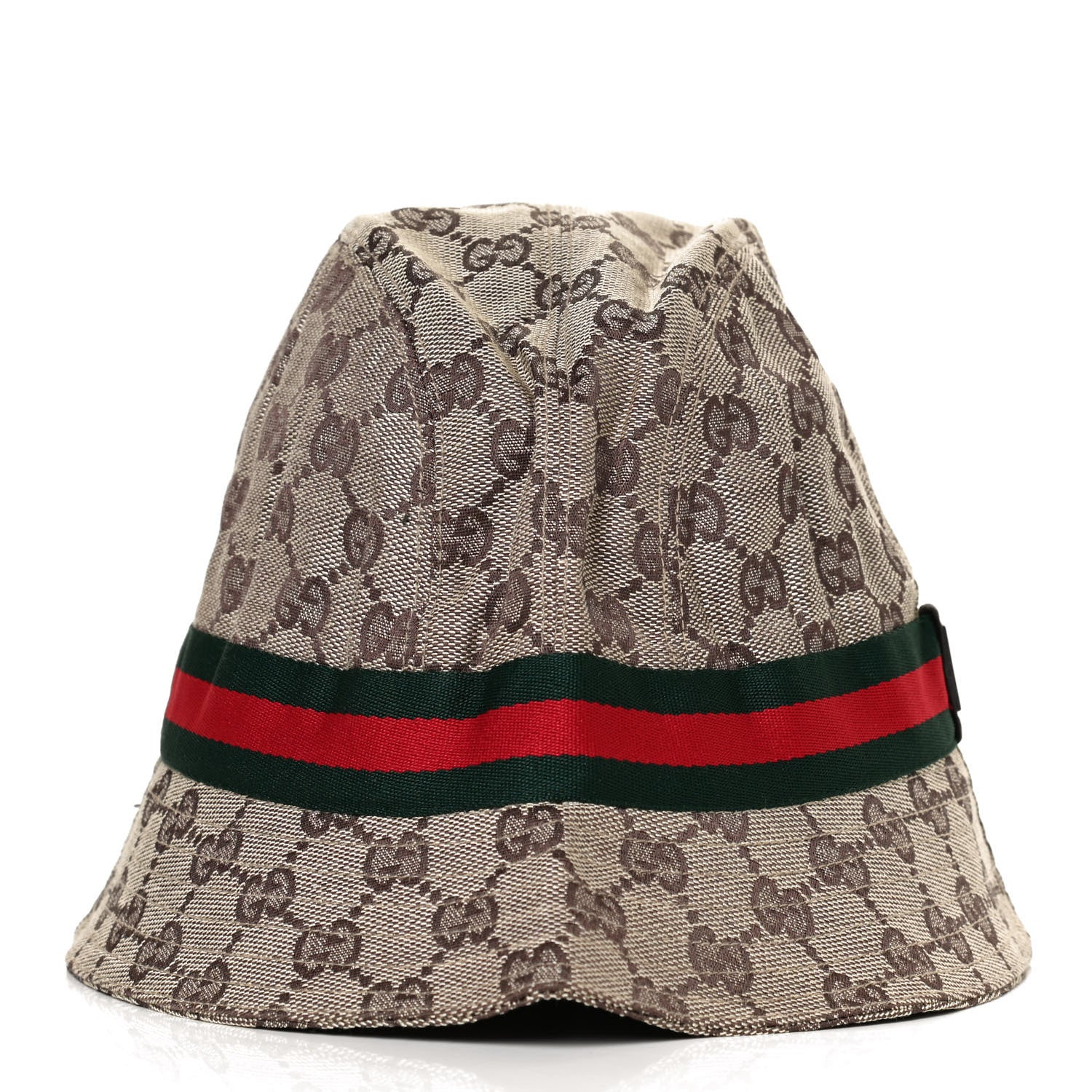 Gucci Monogram Web Bucket Hat L Brown 2 of 7