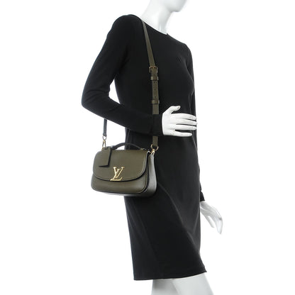 Louis Vuitton Grained Calfskin Vivienne NM Kaki 2 of 9
