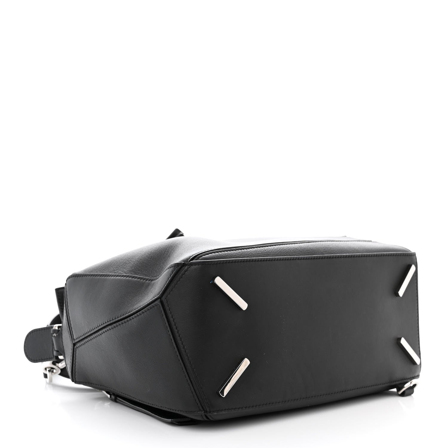 Loewe Calfskin Medium Puzzle Bag Black 4 of 10