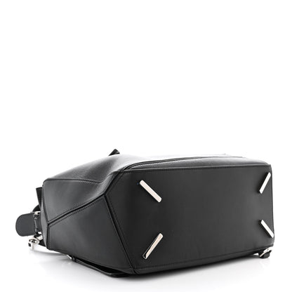 Loewe Calfskin Medium Puzzle Bag Black 4 of 10