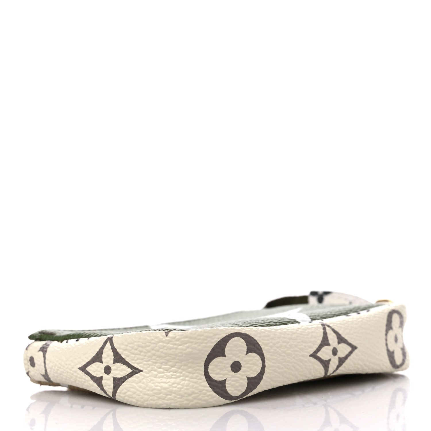 Louis Vuitton Monogram Giant Micro Pochette Accessories Kaki White 4 of 8