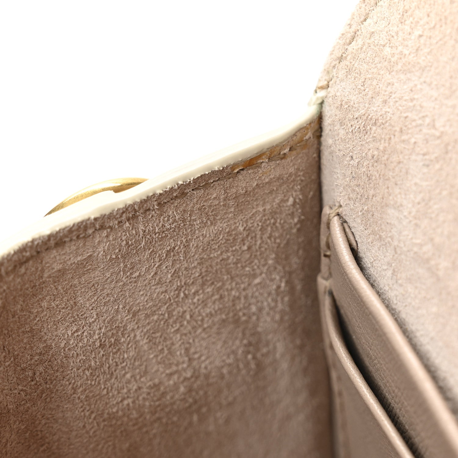 Saint Laurent Smooth Calfskin Mini Betty Satchel Ivory 11 of 13