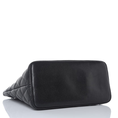 Chanel Caviar Quilted Medallion Tote Black 4 of 11