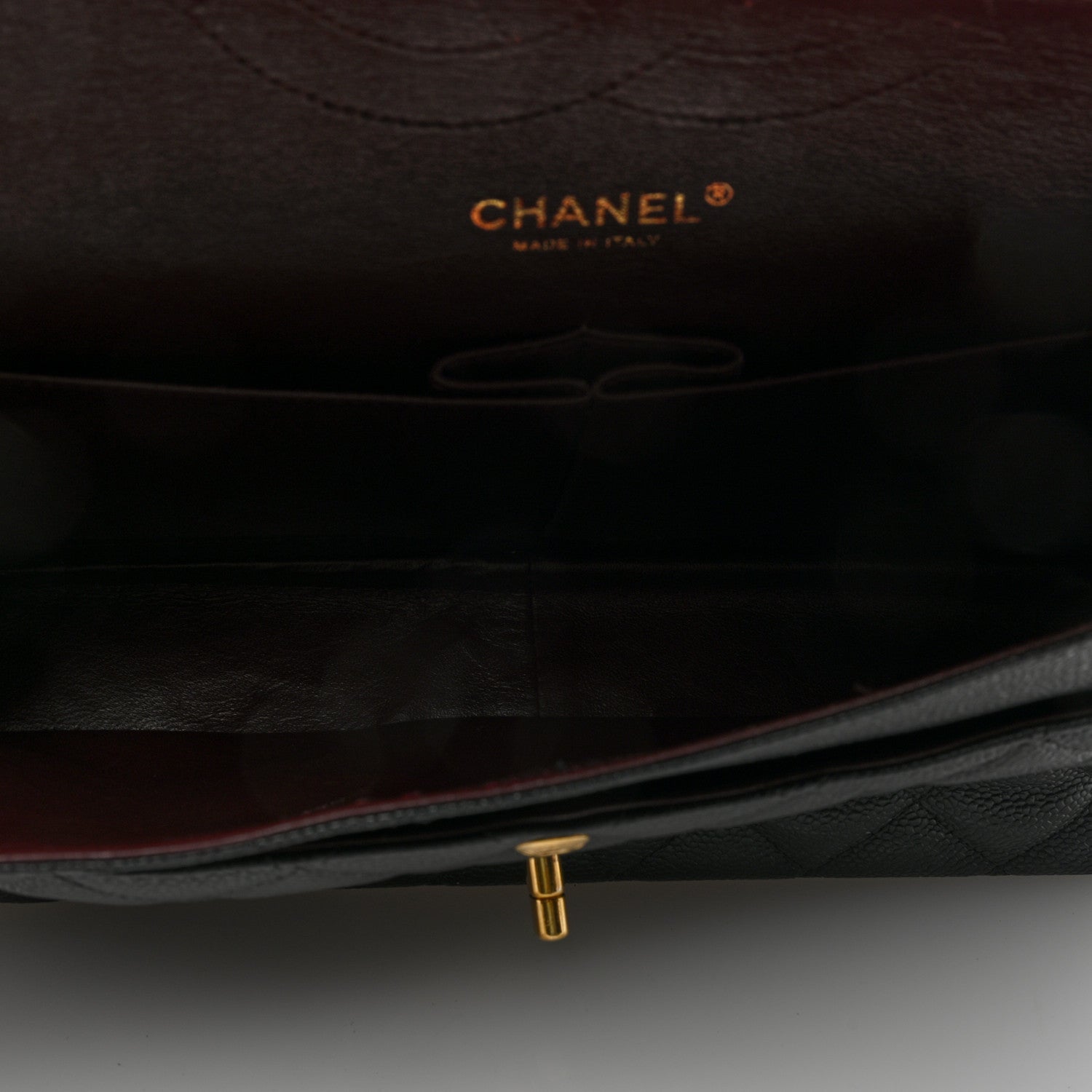 Chanel Caviar Quilted Jumbo Double Flap Black 5 of 11
