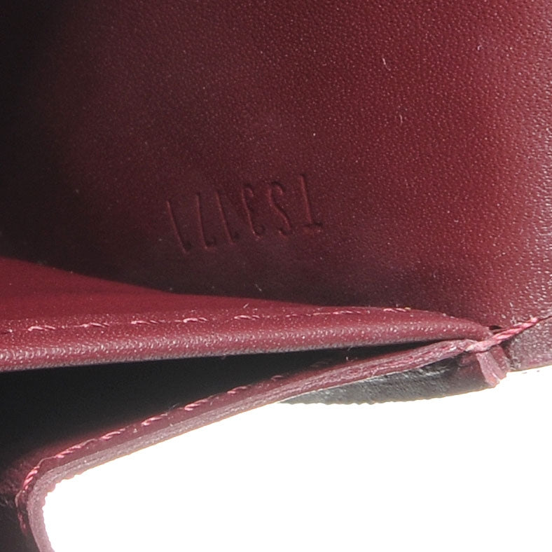 Vernis Sarah Wallet Rouge Fauviste