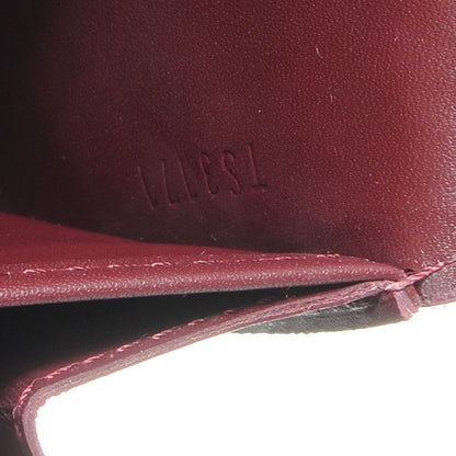 Louis Vuitton Vernis Sarah Wallet Rouge Fauviste 7 of 9