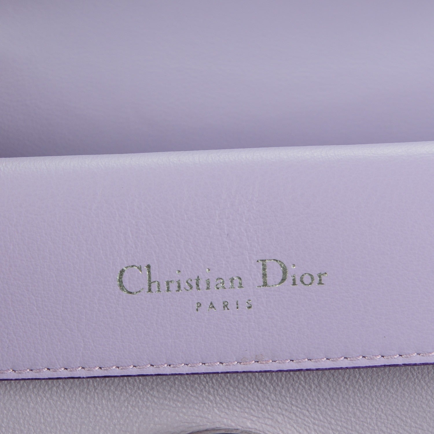 Christian Dior Smooth Calfskin Tri-Color Mini Be Dior Flap Lilac Silver Pale Pink 6 of 9