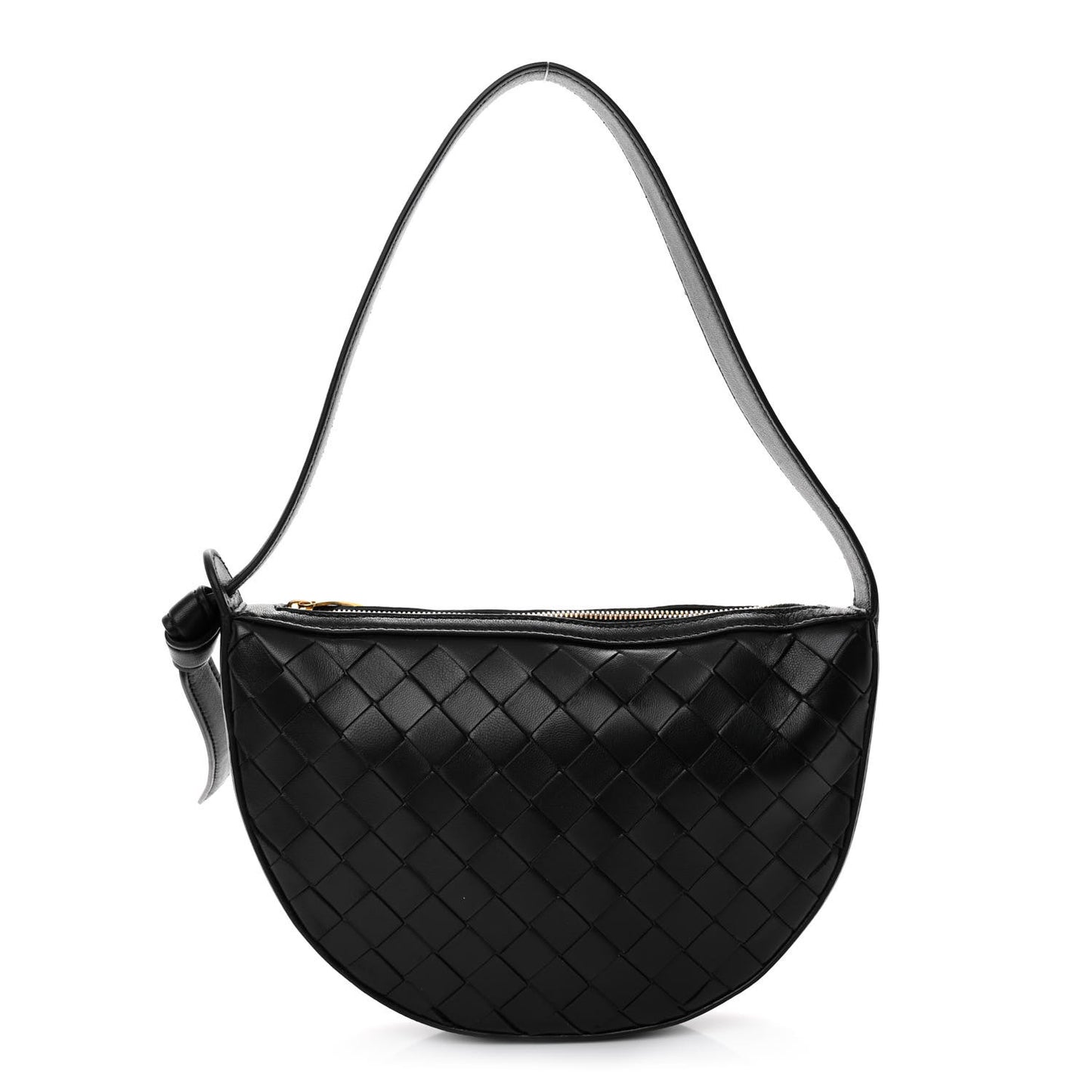 Nappa Intrecciato Mini Sunrise Black