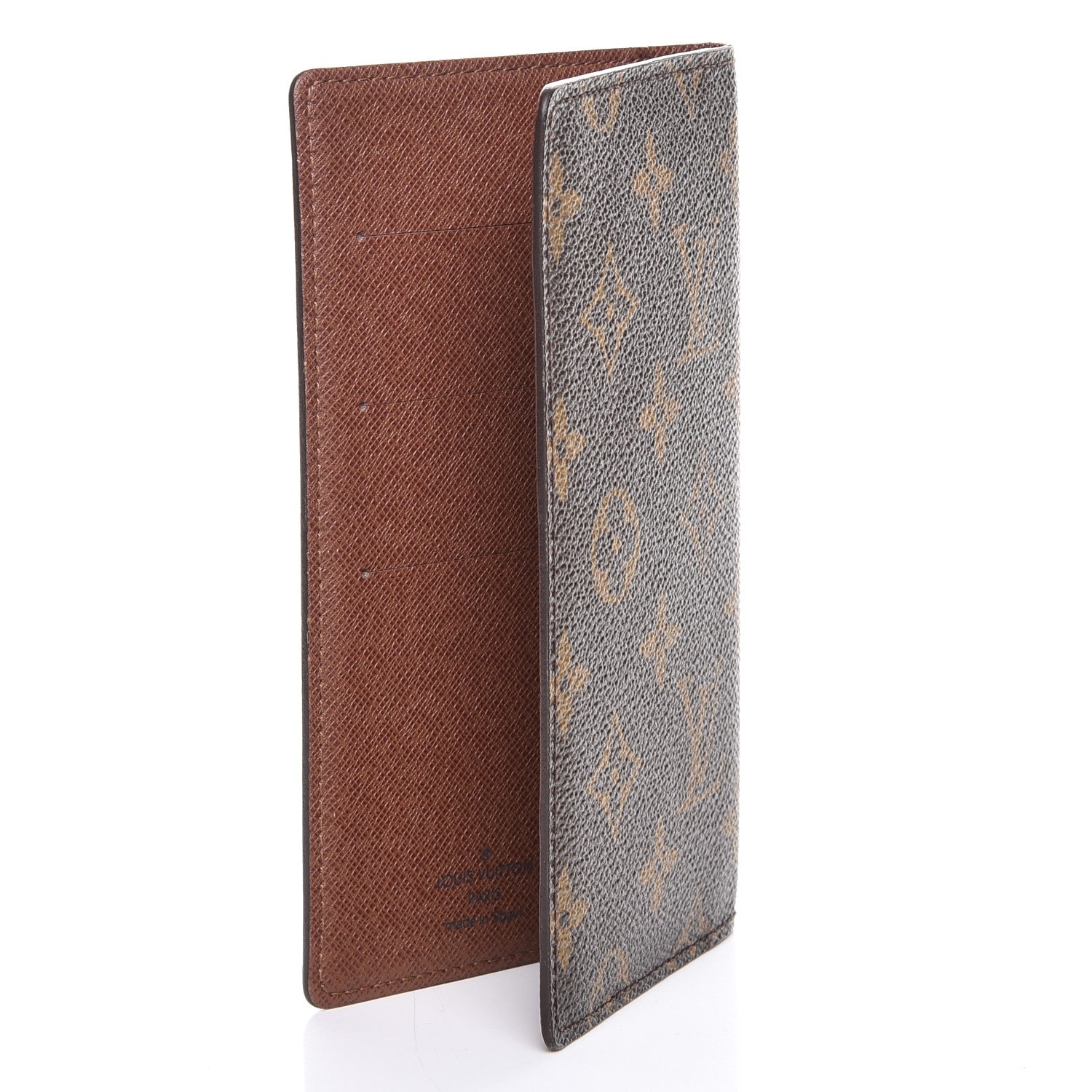 Louis Vuitton Monogram Checkbook Holder Case Wallet 3 of 7