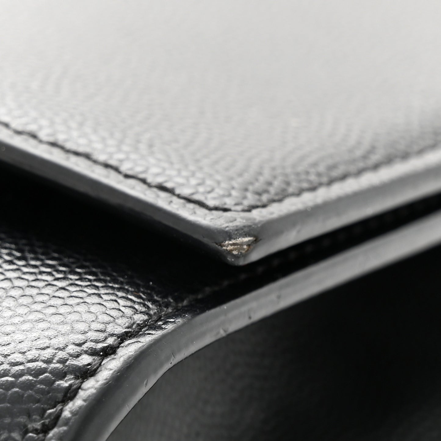 Grain De Poudre Small Monogram Kate Satchel Black