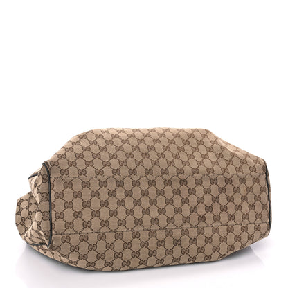Gucci Monogram Large Sukey Tote Dark Brown 4 of 13