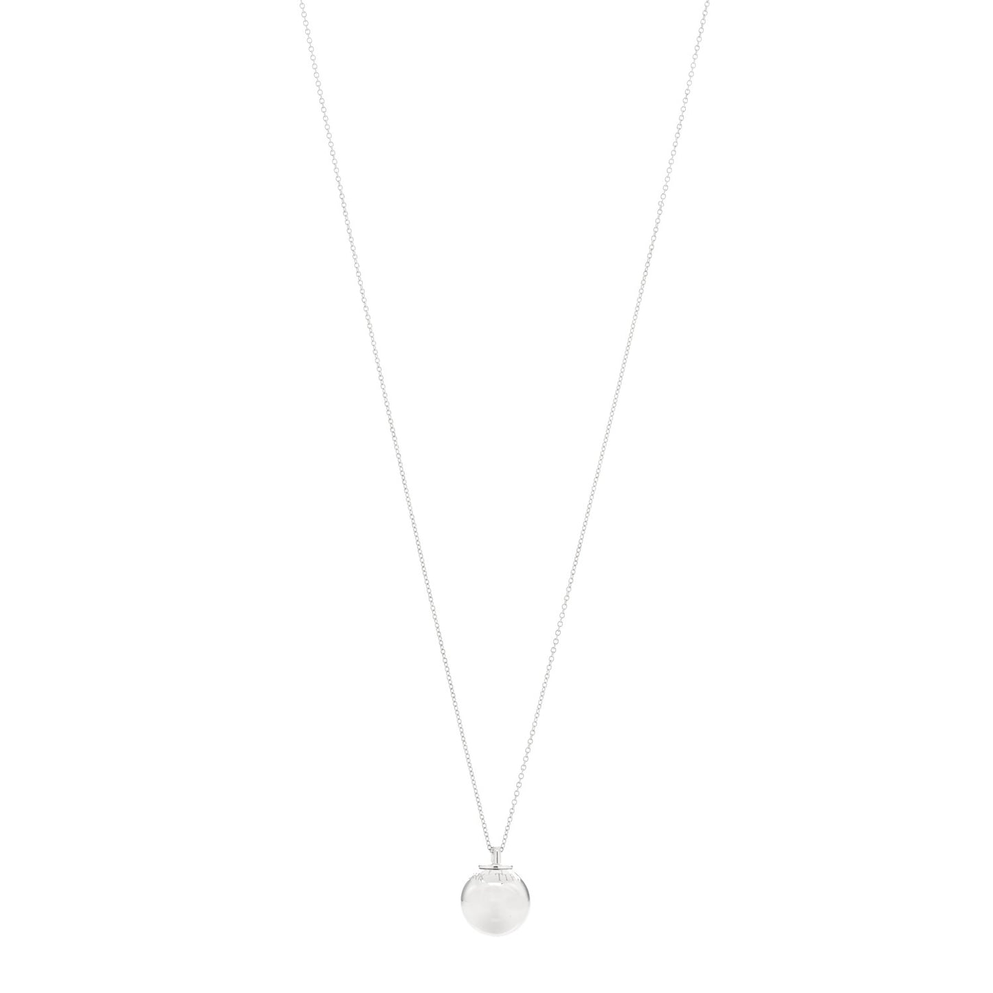Sterling Silver 19mm HardWear Ball Pendant Necklace