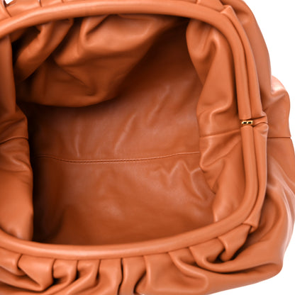 Bottega Veneta Smooth Butter Calf The Pouch Oversized Clutch Clay 4 of 9